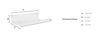Vorschau: Smedbo Sidline Duschregal, chrom DK5001