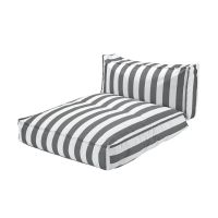Vorschau: blomus STAY Day Bed 190x116cm, schwarz/weiß gestreift