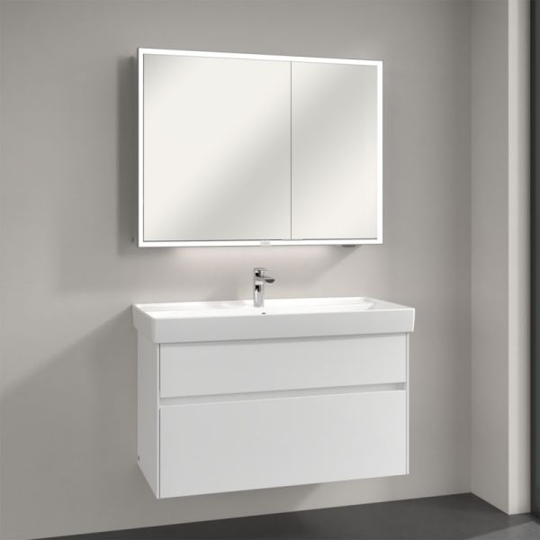 Villeroy&Boch My View Now LED-Aufputz-Spiegelschrank 100x75cm