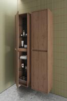 Burgbad Devio Hochschrank 176x40cm, Türanschlag links, eiche dekor caramel HSZZ040