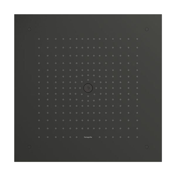 hansgrohe Raindance E Duschkopf 40x40cm 1jet Deckenintegriert brushed black chrome 26252340