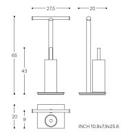 Vorschau: Cosmic Project WC-Kombination, chrom