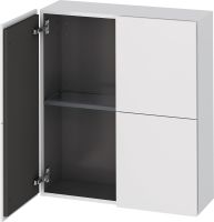 Vorschau: Duravit L-Cube Halbhochschrank 70x80x24,3cm mit 2 Türen