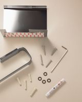 Vorschau: Cosmic Line Rollenhalter mit Deckel, chrom