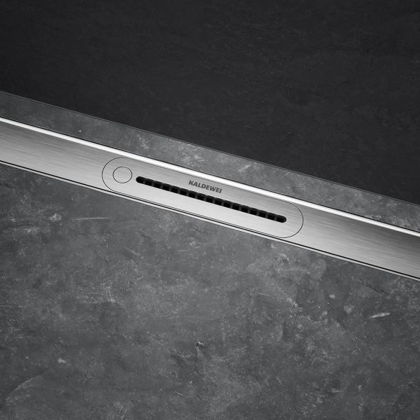 Kaldewei FlowLine Zero Duschrinne 90cm edelstahl gebürstet