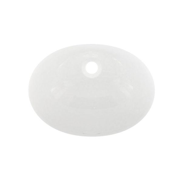 TOTO WU Unterbauwaschtisch oval, 50x38cm, weiß CeFiONtect
