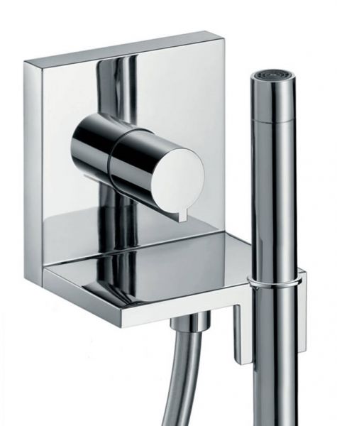 Axor ShowerSolutions Handbrausemodul 120/120 Square, Unterputz, eckig