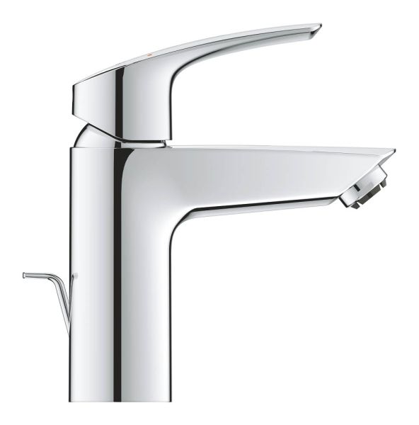 Grohe Eurosmart Einhand-Waschtischbatterie S-Size, mit Ablaufgarnitur, Niederdruck, chrom