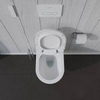 Vorschau: Duravit ME by Starck Wand-WC 57x37,3cm weiß 25295900001