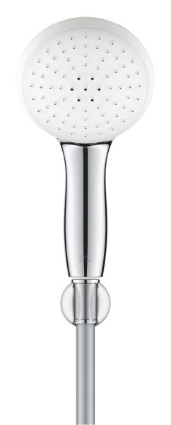 Grohe Tempesta 110 Wandhalterset mit Brauseschlauch 125cm, 2 Strahlarten, 5,6 l/min, chrom