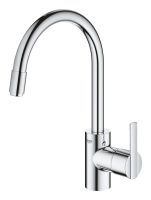 Vorschau: Grohe Feel Einhand-Spültischbatterie mit Spülbrause & QuickMount, chrom