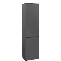 Villeroy&Boch Subway 3.0 Hochschrank mit 1 Tür und 1 Wäscheklappe graphite C59202VR