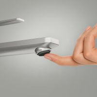 Vorschau: Grohe Lineare Badarmatur S-Size, Zugstangen-Ablaufgarnitur, supersteel