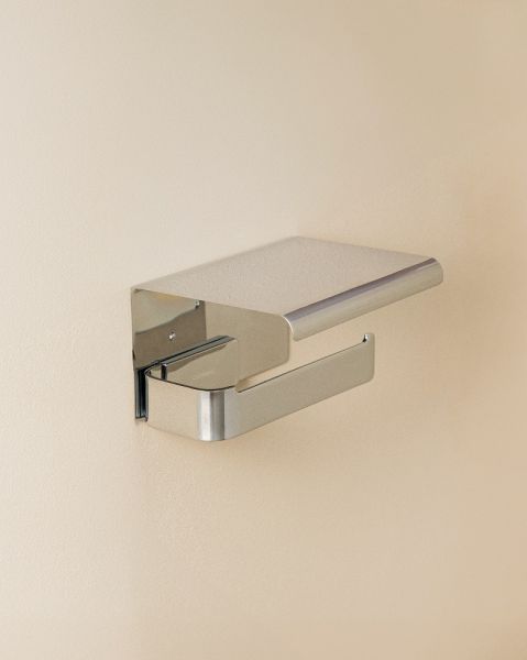 Cosmic Line Rollenhalter mit Deckel, chrom
