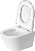 Vorschau: Duravit D-Neo Wand-WC Set inkl. WC-Sitz mit Absenkautomatik, 48x37cm, rimless, weiß