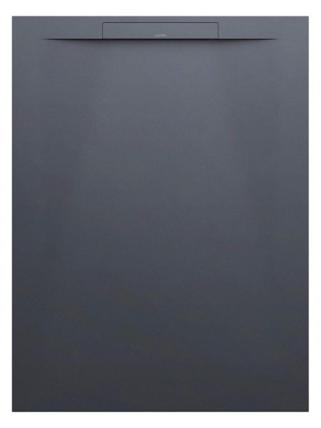 Laufen Pro S Marbond Duschwanne 120x90x3cm ultraflach, rechteckig, linearer Ablauf seitlich, anthrazit H2101870780001