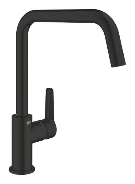 Grohe Start Wasserhahn Niederdruck, schwarz matt