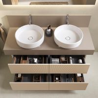 Vorschau: Duravit Balcoon Waschtischunterschrank 120x57x53,4cm für 2 Aufsatzbecken