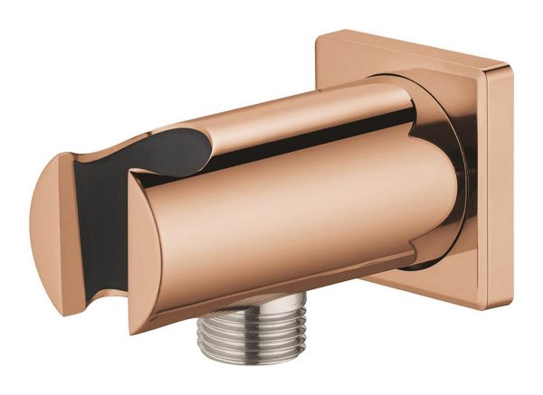 Grohe Rainshower Wandabgangsbogen mit Wandbrausehalter, Rosette eckig