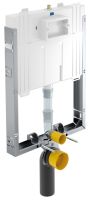 Vorschau: Villeroy&Boch ViConnect WC-Montageelement für Nassbau, Compact, Bautiefe 8cm 92248400