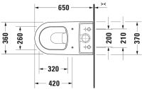 Vorschau: Duravit ME by Starck Stand-WC für Spülkasten