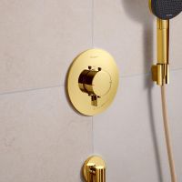 hansgrohe Ecostat Comfort S UP polished gold optic 33714990 hansgrohe Ecostat Comfort S UP polished gold optic 33714990