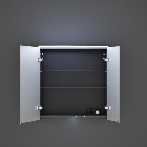 Burgbad Sinea 3.0 LED-Spiegelschrank 75x80cm