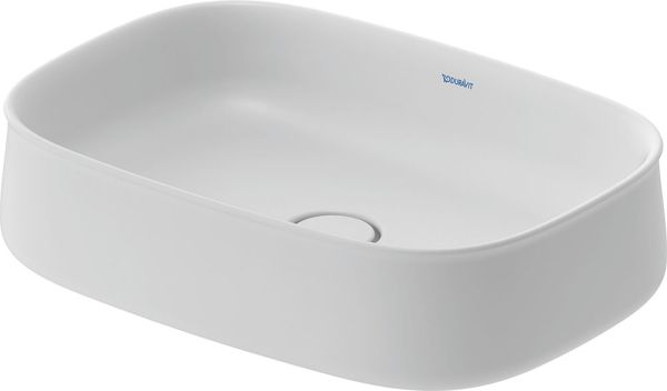 Duravit Zencha Aufsatzbecken 55x39cm WonderGliss weiss matt 23735532791
