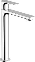 Hansgrohe Rebris E Einhebel-Waschtischarmatur 240 CoolStart wassersparend, chrom 72591000