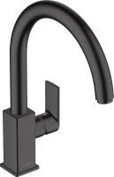 Vorschau: hansgrohe Vernis Shape M35 Einhebel-Küchenarmatur 260, 1 Strahlart schwarz matt 71871670