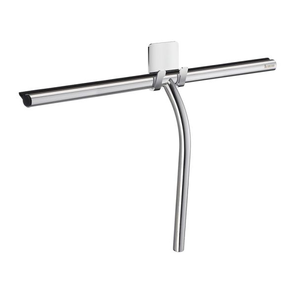 Smedbo Sideline Duschabzieher inkl. selbstklebenden Halter, 40cm breit, chrom DK2142