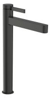 Vorschau: hansgrohe Finoris Waschtischarmatur 260 CoolStart, Push-Open Ablaufventil, brushed black chrome