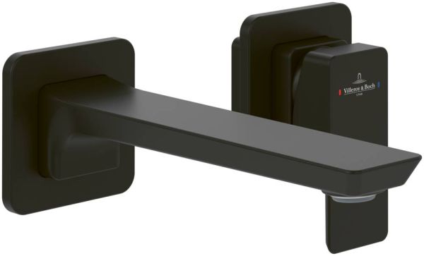 Villeroy&Boch Subway 3.0 Einhebel-Waschtischarmatur schwarz matt TVW112007000K5
