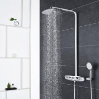 Grohe Rainshower System SmartControl 360 DUO Duschsystem mit Thermostatbatterie, chrom 26250000