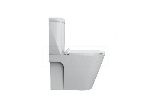 Catalano Zero Stand-WC Kombi 62x35cm, Tiefspüler, inkl. Spülkasten, weiß CATAglaze+ MPZNSET