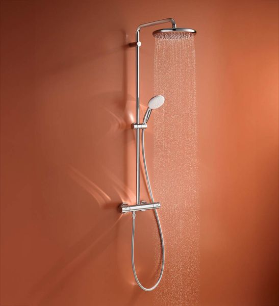 Grohe Tempesta System 250 Duschsystem mit Thermostatbatterie, chrom 26670001