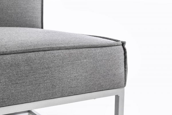 KETTLER MODENA MODULAR Casual Dining Mittelteil Sunbrella silberflanelle 0106839-7100 4