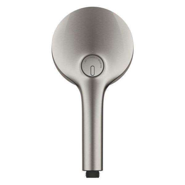 Grohe Vitalio Joy+ 120 Handbrause mit 3 Strahlarten, 6,3 l/min, supersteel 134863DC00 