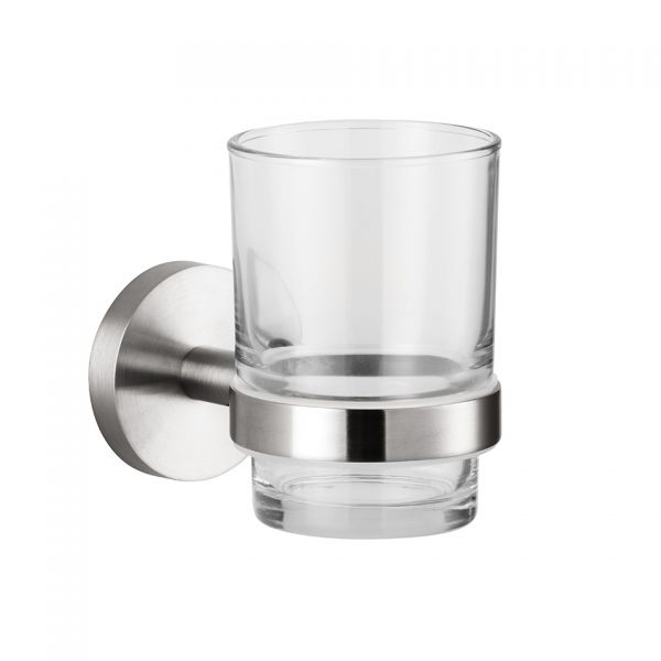 Avenarius Serie 190 Glashalter mit Glas, edelstahl