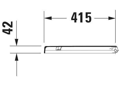 Duravit Starck 3 WC-Sitz mit Absenkautomatik, abnehmbar, weiß