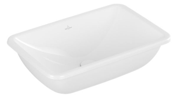 Villeroy&Boch Loop&Friends Unterbauwaschbecken eckig, 54x34cm, weiß 4A570001