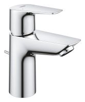 Grohe BauEdge Einhand-Waschtischbatterie S-Size mit Ablaufgarnitur, chrom
