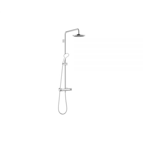 Dornbracht Showerpipe mit Brause-Thermostat ohne Handbrause FlowReduce chrom 34459979-00