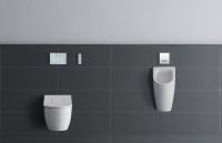 Vorschau: Duravit DuraSystem berührungslose elektronische Betätigungsplatte aus Glas für WC A2