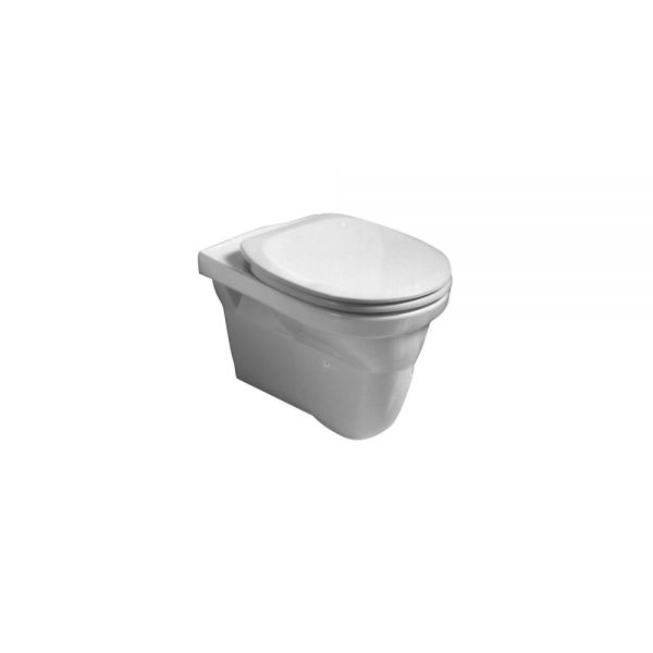 Laufen Objekt Wand-WC, Flachspüler für 6l-Spülung, weiß