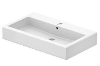 Vorschau: Duravit Vero Waschtisch rechteckig 80x47cm, 1 Hahnloch, mit Überlauf, WonderGliss, weiß 04548000001